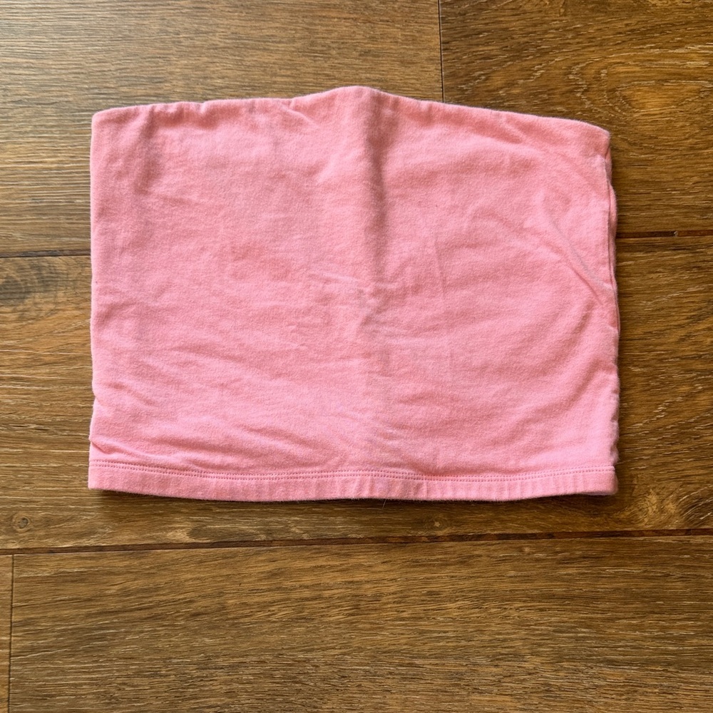 Brandy Melville Coral Tube Top